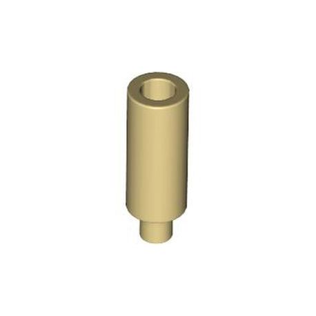 Kerze, beige