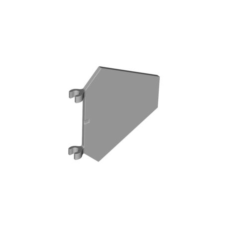 Flagge / Paneele 5x6 Hexagon, hellgrau
