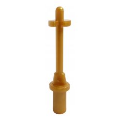 Skistock, gold matt