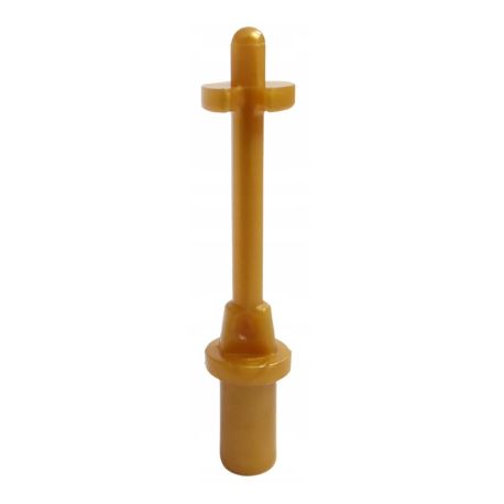 Skistock, gold matt