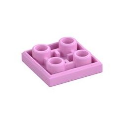 Kachel / Fliese 2x2 invers, hellpink