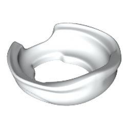 Halstuch / Maske, weiss