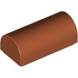 Bogenstein 1x2x2/3, dunkelorange