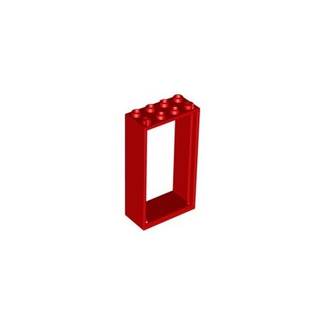 Rahmen 2x4x6, rot