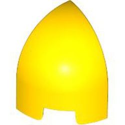 Bogen 1x1x1 1/3 Ecke, gelb