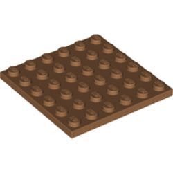 Platte 6x6, hellbraun