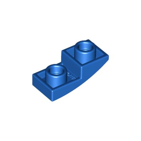 Bogen 1x2 invers, blau