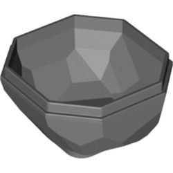 Felsblock 4x4, Unterseite, dunkelgrau
