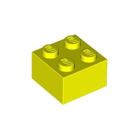 Stein 2x2, neongelb