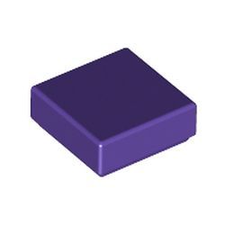 Kachel / Fliese 1x1, dunkelviolett