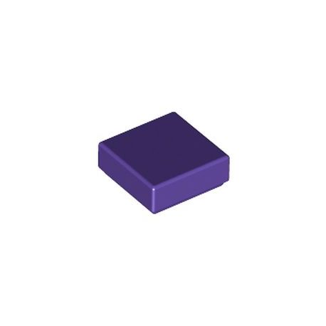 Kachel / Fliese 1x1, dunkelviolett