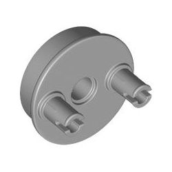 Drehscheibe mit 2 Pins, hellgrau