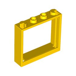 Rahmen 1x4x3, gelb