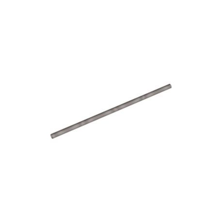 Schlauch steif 3mm x 96mm, silber matt