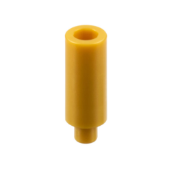 Kerze, gold matt