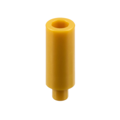 Kerze, gold matt