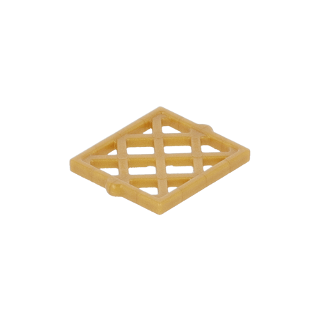 Fenster Gitter 1x2x2, gold matt