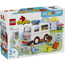 Rettungswagen mit Fahrer