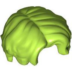 Haare gescheitelt, limette