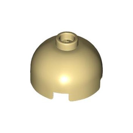 Stein 2x2 Kuppel rund, beige