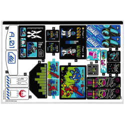 Sticker 60421 Robot World