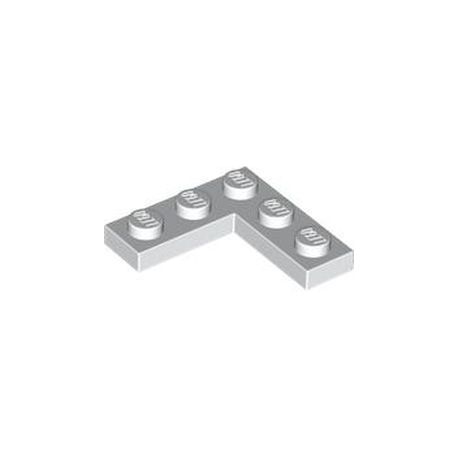 Platte 3x3 Winkel / Ecke, weiss