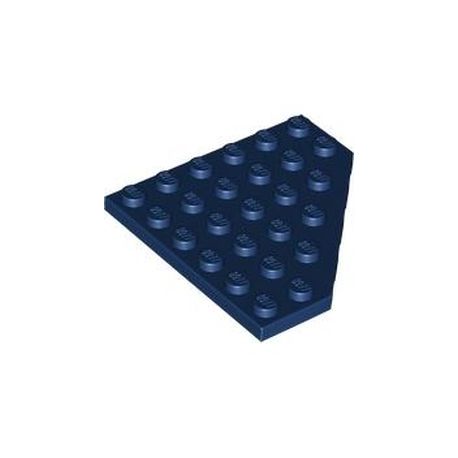 Platte 6x6, abgeschrägte Ecke, dunkelblau
