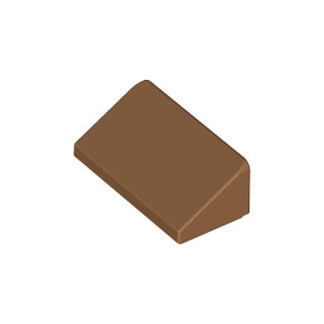 Schrägstein 1x2x2/3, hellbraun