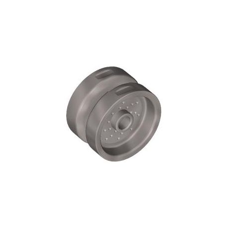 Felge 18mm x 12mm mit Pinloch, silber matt