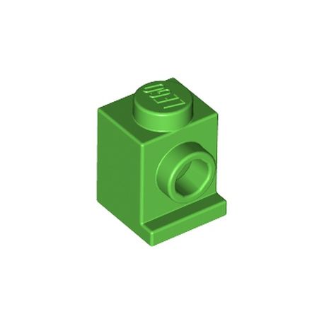 Stein 1x1 mit planer Seitennoppe, hellgrün
