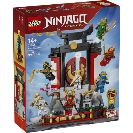 15-jähriges Jubiläum: Ninja-Charaktere zum Ausstellen