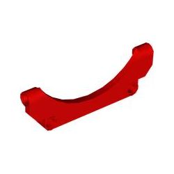 Paneele gebogen (Radkasten) 3x9x1, rot