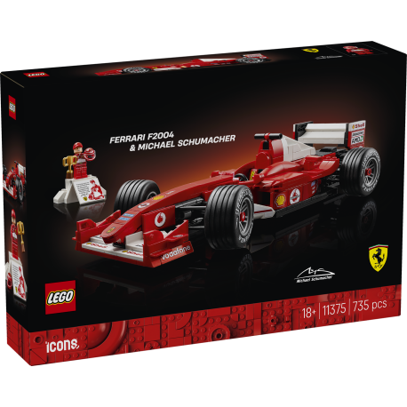 Ferrari F2004 und Michael Schumacher