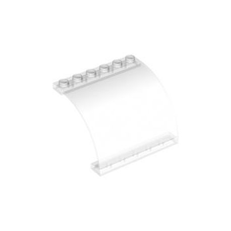 Paneele 6x5x3 1/3 gebogen, transparent