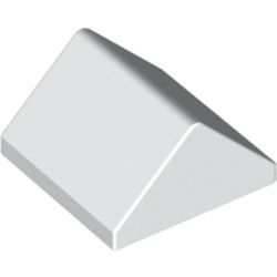 Firststein 2x2, 45°, weiss