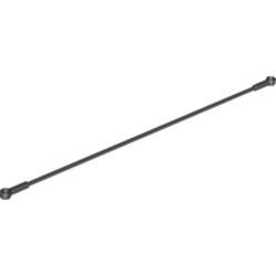 Schlauch 22L flexibel mit Anschlüssen, schwarz