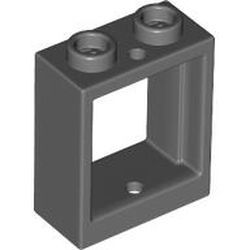 Fenster 1x2x2, dunkelgrau