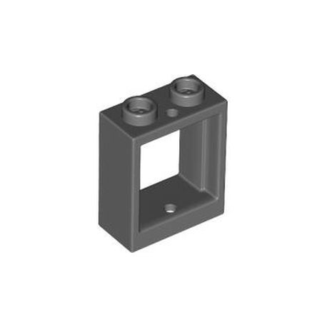 Fenster 1x2x2, dunkelgrau