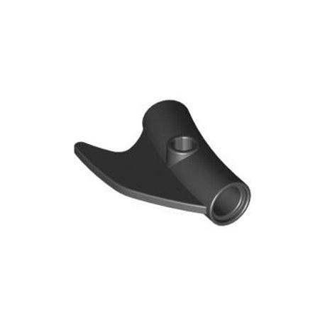 Bogen mit Mini Flügel, schwarz