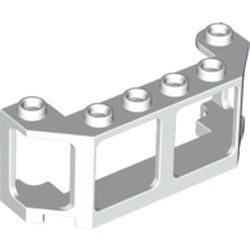Zug Front 2x6x2, weiss
