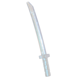 Ninja Schwert, satin transparent