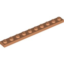 Platte 1x10, nougat
