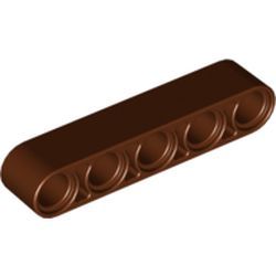 Lochbalken 1x5 dick, braun