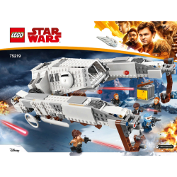Bauanleitung & Sticker 75219 Imperial AT-Hauler