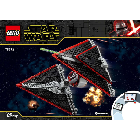 Bauanleitung 75272 Sith TIE Fighter