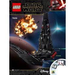 Bauanleitung 75256 Kylo Ren's Shuttle