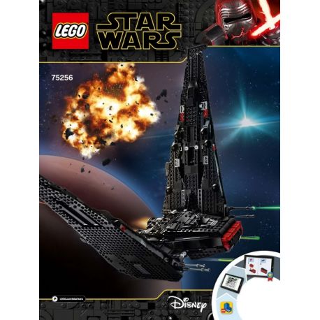 Bauanleitung 75256 Kylo Ren's Shuttle