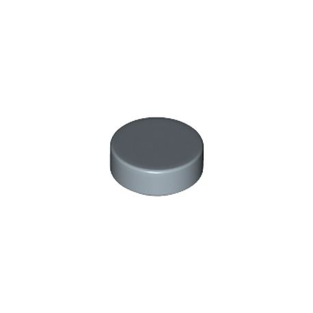 Kachel / Fliese 1x1 rund, sandblau
