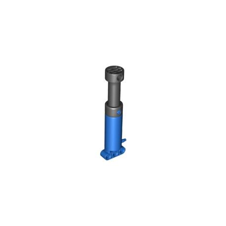 Pneumatik Pumpe gross mit 1x3 Lochbalken, blau