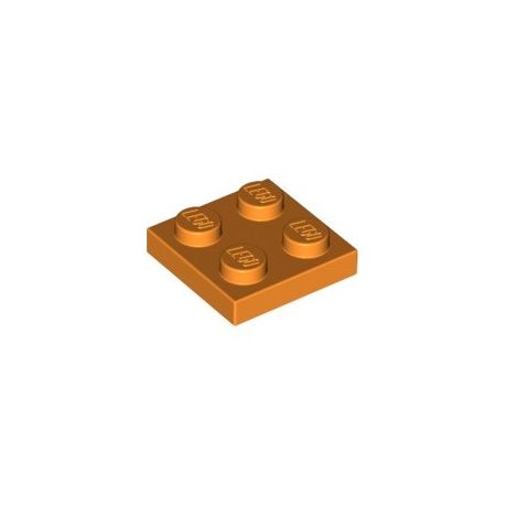 Platte 2x2, orange